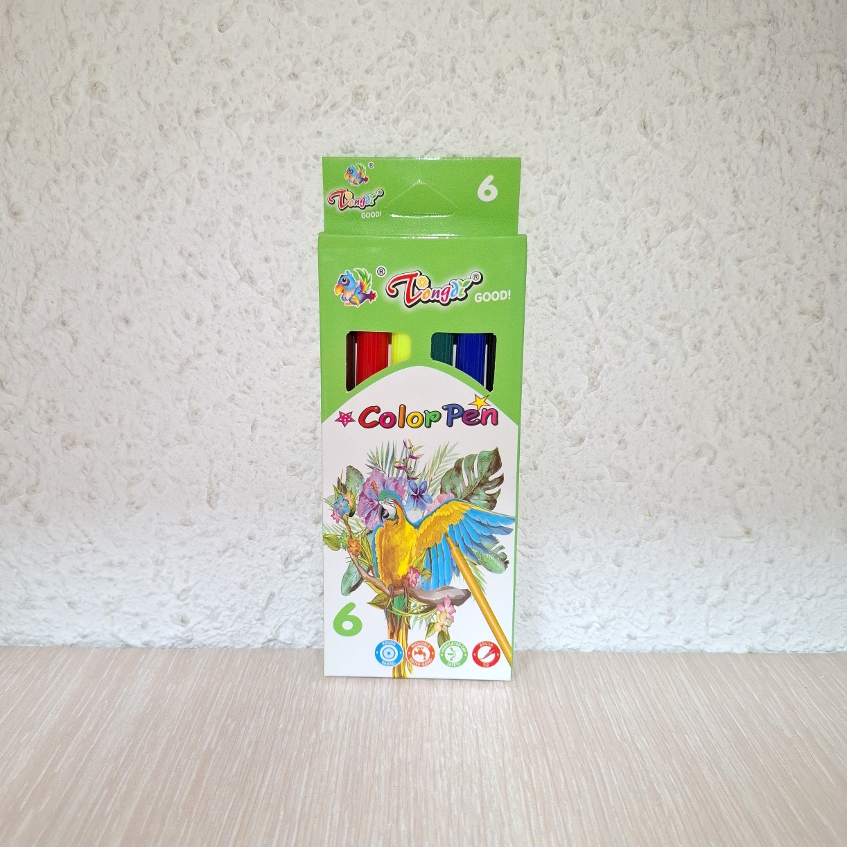 Фломастеры Tongdi 6 цветов